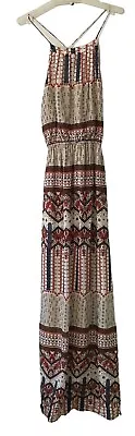 Ebby And I Size 8 Summer Maxi Dress Holiday Christmas • $35