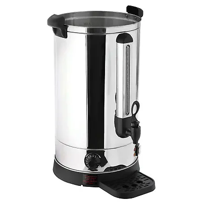 £80.45 • Buy Large 22 Litre Catering Hot Water Boiler Tea Urn + Coffee - Stainless Steel