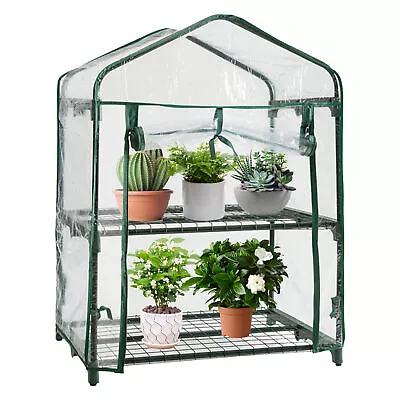 Garden Green House Warm Mini Greenhouse Flower Plants Gardening Tier PVC Cover • $17.54