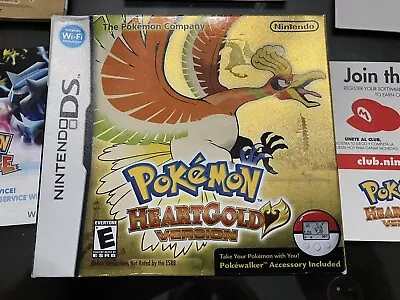 Pokemon HeartGold Version (Nintendo DS) - CIB Complete With Pokewalker Authentic • $360