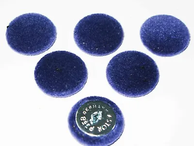 £2.50 • Buy PURPLE BLUE VELVET BUTTONS  23mm & 19mm UPHOLSTERY- CRAFT-SOFT FURNISHING  B121