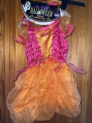 Baby Girls Pumpkin Princess Fancy Dress Party Halloween Costume Outfit Age 12-18 • £6.99