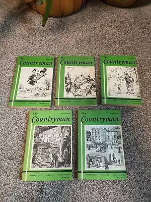 5 Editions Of The Countryman Magazine - 1974 To 1976 • £14.45