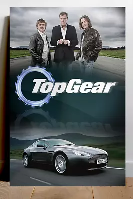 Top Gear Gloss Poster | Jeremy Clarkson | Richard Hammond | James May | TV Show • $24.89