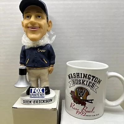 Vintage Washington Huskies Lot. Bobble Head 1992 Rose Bowl Cup • $30