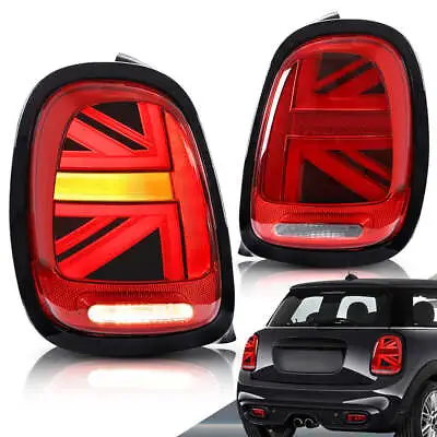 Pair LED Tail Lights Red For 2014-2023 BMW Mini Cooper F55 F56 F57 W/ Sequential • $189.99