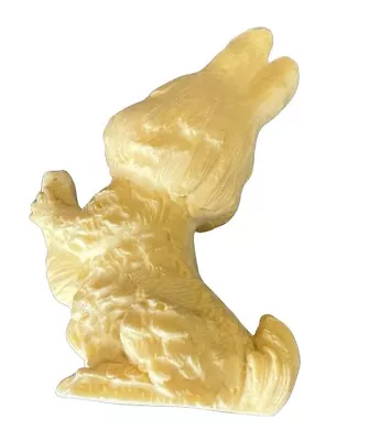 Sculptor A. Santini Bunny Rabbit 4  Ivory White Made In Italy Classic Figure VTG • $29.98