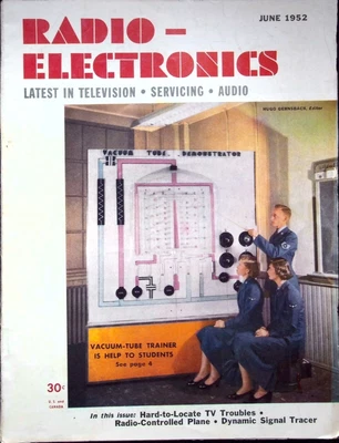 $8.33 • Buy Vacuum-tube Trainer  - Radio - Electronics Magazine, June 1952
