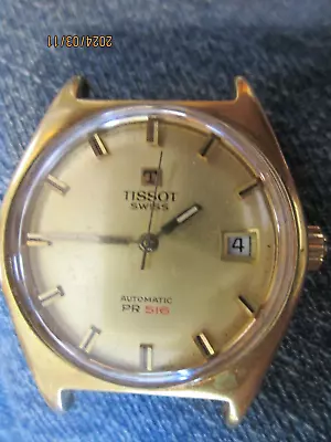 Mans Vintage Tissot  PR 516  Automatic Mechanical Wristwatch • $125