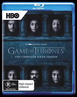 Game Of Thrones : Season 6 (Blu-ray 2016) • $8