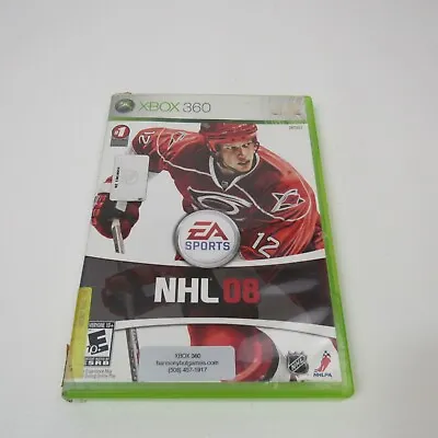 NHL 08 (Microsoft Xbox 360 2007) • $1.90