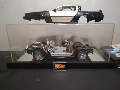 1:8 Scale Eaglemoss Back To The Future Delorean Built Up To Issue 70 • $400