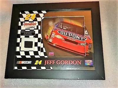 NASCAR Jeff Gordon 24 Framed Race-Used Tire Mounted Memories & Photo.  • $25