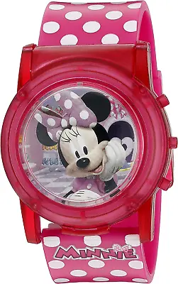 Accutime Disney Minnie Mouse Boutique LCD Pop Musical Watch (Model: MBT3714SR)  • $19.84