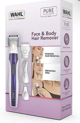 Wahl Women Electric Shaver Face Body Hair Remover Bikini Legs Underarm 5604-1317 • £16.99