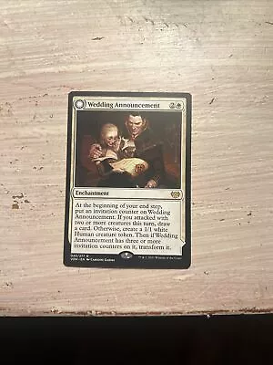 MTG Wedding Announcement Innistrad: Crimson Vow 045/277 Regular Rare • $9.82