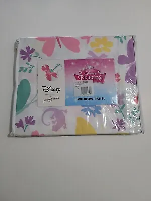 Disney Princess Jumping Beans Flowers Butterfly Window Curtain Panel 42  X 63  • $15.99