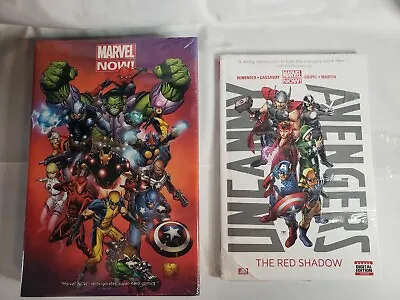 Marvel Now! Omnibus & Uncanny Avengers Vol 1 By Marvel Comics (2013 Hardcover) • $41.33