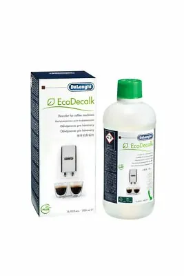 $36 • Buy DeLonghi EcoDecalk, Natural Descaler For Coffee Machines 500ML Genuine