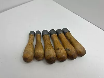 Vintage File Rasp -Wooden Handles Lot Of 6 • $50