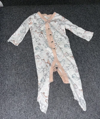 £1 • Buy 6-9 Months Baby Girls Sleepsuit / Babygrow / Pyjamas 