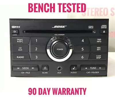 “NI520A” Nissan MAXIMA Radio Receiver Bose 6 Disc CD Player 28185 ZK31A • $64