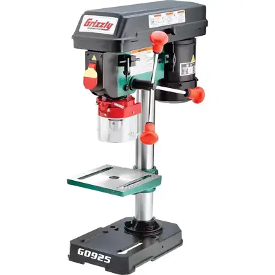 8 In. 5 Speed Benchtop Drill Press With 1/16 In.-1/12 In. Chuck Woodworking Tool • $183.32