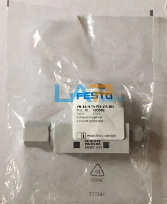 $64.23 • Buy 1PC NEW For FESTO Vacuum Generator VN-14-H-T4-PI4-VI5-RI5 193502 #HD