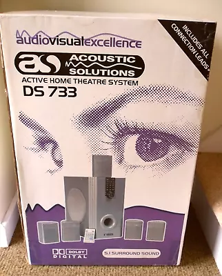 Acoustic Solutions Active Home Theatre System DS 733 • £28