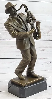 Duke Ellington Saxophone Player Bronze Sculpture Statue Musician Music Artwork • $124.50