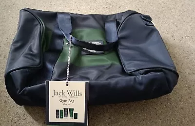 Jack Wills Gym Bag Gift Set For Men Body Wash X2 Body Spray Soap Musk & Spice • £35.99