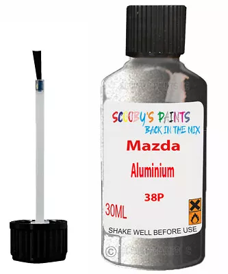 Paint For Mazda Cx5 Aluminium Code 38P Scratch Car Chip Repair Touch Up • £6.98