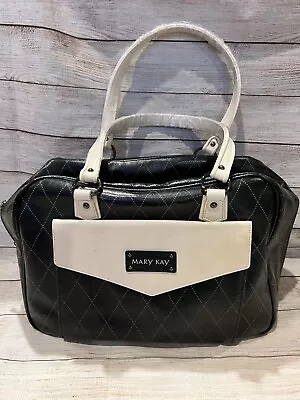 Mary Kay Deluxe Black Consultant Cosmetic Travel Luggage Tote Bag/Insert • $40