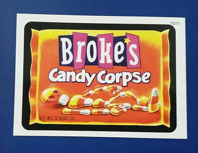 2012 Wacky Packages Halloween Post Card Bonus Ts17  @@ Candy Corpse @@ • $99.95