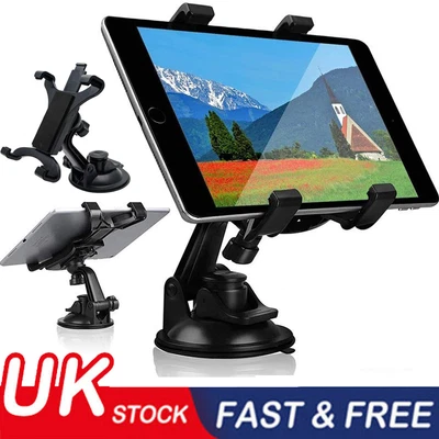£8.99 • Buy Universal Car Suction Windscreen Mount 360° Tablet Holder For IPad 7''-11 