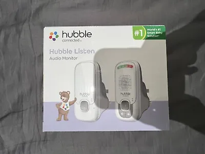 Hubble Listen Audio Baby Monitor New • £20