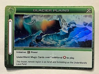$59.99 • Buy Chaotic 215/232 Glacier Plains Super Rare Holo Foil Location Card
