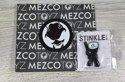 Mezco Collective STINKLE Crew Lapel Pin - NYC Hat & Baseball Bat  *sealed* • $9.99