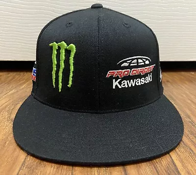 Monster Energy Pro Circuit Team Rider Podium Hat RARE Hard To Find 7 1/4-7 5/8 • $79.99