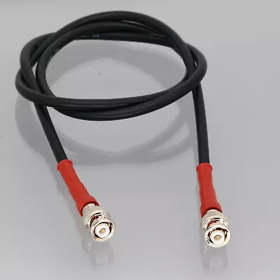 High Voltage Coaxial BNC.HT MHV Crimp Connector Male M/M RG59 Test Cable 1~16' • $8.49