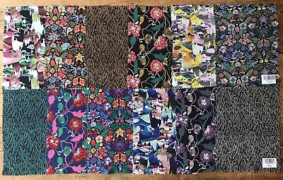 Liberty Silk Crepe De Chine Fabric - Material Samples Swatches Scrap Lot Charm • £10.50