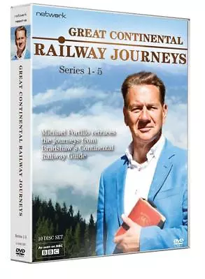 Great Continental Railways Journeys Season Series 1+2+3+4+5 DVD Box Set New • $89.95