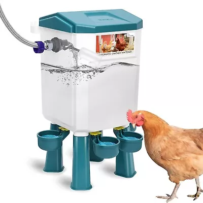 Float-Controlled Automatic Chicken Waterer For Continuous Water(2024 Version)... • $61.18