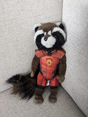 £49.95 • Buy Rocket Raccoon Marvel Universe Live Guardians Of The Galaxy 3 Soft Plush Toy 17 