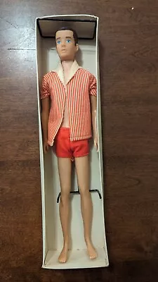 Vintage 1960 Barbie Original Ken Doll In Box #750 Brown Hair Rare • $169