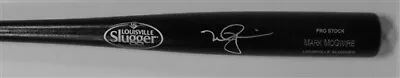 Cardinal Mark Mcgwire Signed Name ENGRAVED Louisville Slugger Black Bat AUTO JSA • $209.99