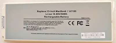 Orignal Apple 13  MacBook A1185 Li-ion 10.8V - 59 Wh Rechargeable Battery • £65