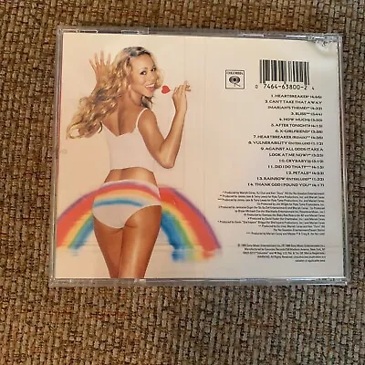 Mariah Carey Rainbow RARE Out Of Print CD W Hype Sticker Mint Open Never Played • $10.39