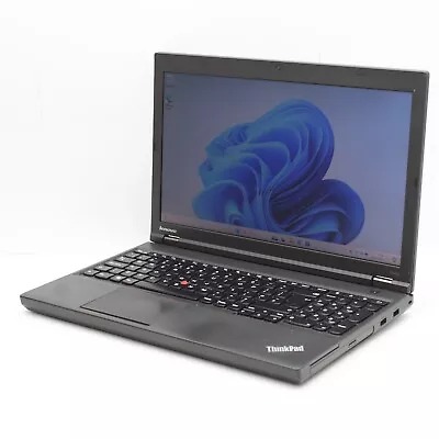 Lenovo ThinkPad T540P Windows 11 1 720p 15.6 Laptop Intel I5 4300M 8GB 256GB SSD • £79.99