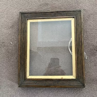 Wooden Picture Frame 27 X 32 Cm - Suitable & Deep Enough For Framing Medals Etc • £12